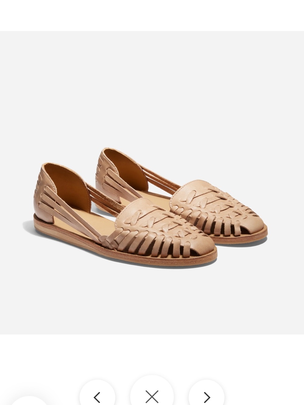 Nisolo Huarache Leather Flats